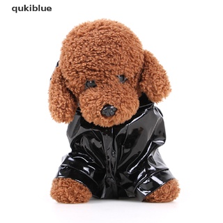 Qukiblue Mascotas Ropa De Perro Con Capucha Impermeable Reflectante Tira Perros Al Aire Libre CO (2)