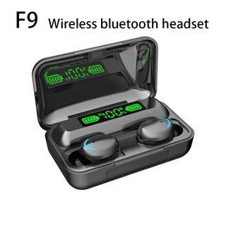Audífonos inalámbricos F9 deportivos con Bluetooth Tws Stereo táctiles con Bluetooth 5.0