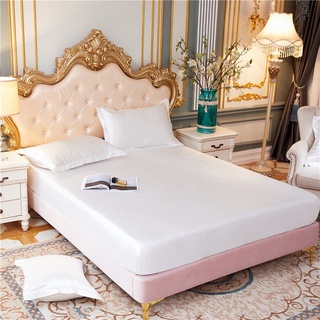 Sábana CADAR tamaño individual y tamaño QUEEN (16 colores) fundas de cama de seda sábana de cama multitamaño sábana de cama de color puro sábana lisa (6)
