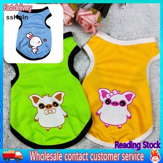 Ssk_ camiseta lavable para mascotas/camiseta de moda para perros transpirable para verano
