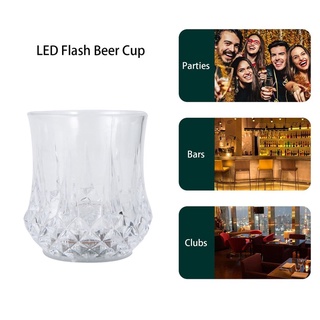 Promoción taza Líquida con luz Led intermitente-Pisca Para tazas De vino/fiesta/tienda Mundial