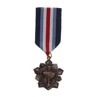 Medal Badge Unisex Pentagram Collar Pin Gift for Valentine's Day