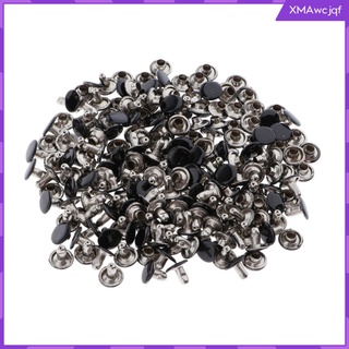 100 Pieces Button Fastening Rivets Retro Style For DIY Repair (9)