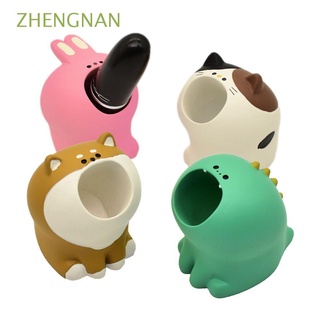 Zhengnan portalapices creativos De Resina Para Marcadores De animales lindos/adornos/Organizador De escritorio