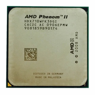 Para AMD Phenom II X3 710-HDX710WFK3DGI Tres Núcleos AM3 938 CPU 100 % Trabajando Correctamente Procesador De Escritorio