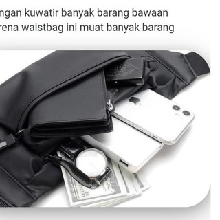 ♠ Salempang bolsa de los hombres Waitsbag lateral bolsa Westbag Wastbag lavado Wistbag Wasbag Wesbag Wisbag hombres