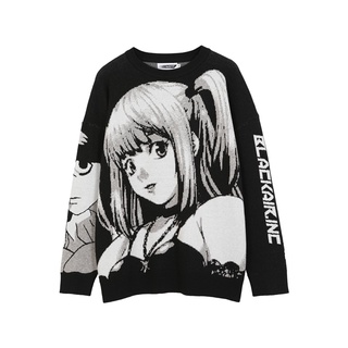 FGKKS-suéter de estilo Harajuku para hombre, ropa de calle de Hip Hop, estilo japonés Vintage, Jersey de punto para chica de Anime, 2021 algodón (6)