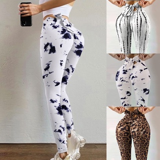 *dmgo*=mujer impresión cintura alta estiramiento strethcy fitness leggings yoga pantalones