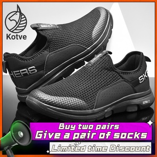Oferta de tiempo!! Sketches zapatilla de deporte de los hombres Sport's Kasut zapato de Kasut Sekolah zapatillas de deporte Slip-on zapatos