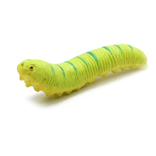 [sabaya] 12 pzs/juego de gusanos de insectos realistas/juguete elástico suave/accesorios para fiesta de halloween (8)