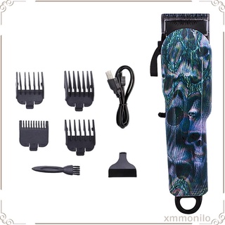 Stylish Electric Hair Clipper Rechargeable Hair Trimmer Kit Graffiti