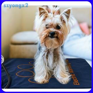 [Szyongx2] Manta de calefacción eléctrica para mascotas, gato, perro, cama climatizada, invierno, impermeable
