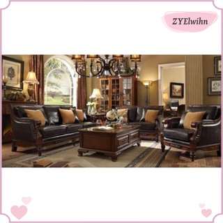 sofá redondo de madera otomano gabinete estantería settee muebles patas soporte pies