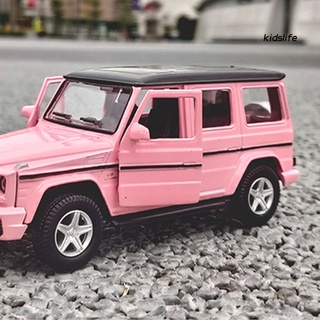 Kidsslife - coche de juguete ecológico, más pequeños detalles, aleación rosa, coleccionable, modelo de coche fundido a presión para niños (7)
