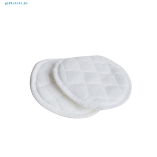 Gf 2 pzs almohadilla De lactancia De algodón con forma redonda respirable súper absorbente Para mujeres embarazadas