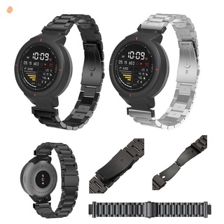 Stainless Steel Watch Band Replacement Strap for Huami Amazfit Verge 3 (1)