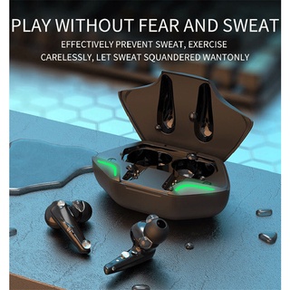 Bluetooth 5.0 Audifonos Auriculares Gamer Inalámbricos Deportes Cancelación De Ruido TWS Juegos HiFi Con Caja De Carga
