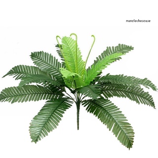 mcc 1pc follaje artificial planta de helecho verde oficina hogar jardín decoración de boda (3)