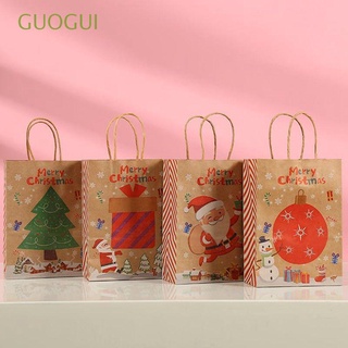 Guogui Bolsa De regalo De navidad Para dulces/galletas/bandas/decoración De fiesta