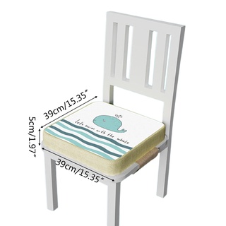 Baobaodian 39x39 X 5cm niño niño Animal De dibujos Animados Portátil silla De bebé silla Alta Para bebé reforzamiento Para niños almohadilla gruesa De almohada Para comedor (2)