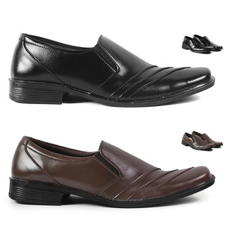 Sm88 - cocodrilo Paul Slop mocasines de hombre Formal zapatos de trabajo sin cordones baratos (1)
