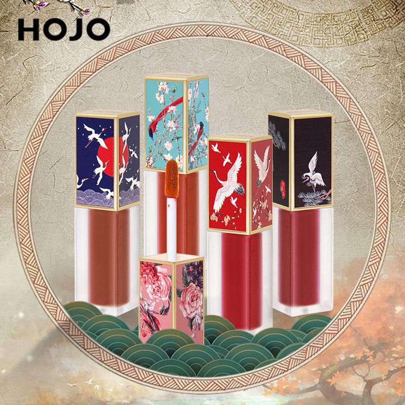 hojo palace museum style pintalabios mate impermeable y de larga duración para maquillaje labial hidratante maquillaje cosmético belleza día de navidad