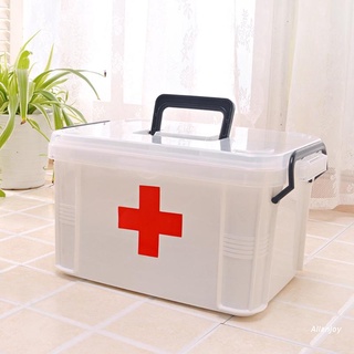 Joy botiquín de primeros auxilios portátil caja de emergencia medicina pecho para el hogar viajes al aire libre Hospital farmacia plástico contenedor de almacenamiento