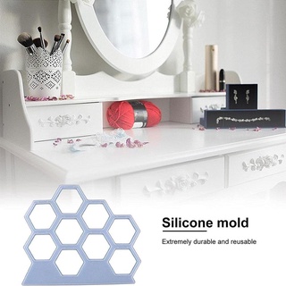 Molde de resina epoxi cristal DIY, molde de silicona para colgador de resina pendientes J9R7