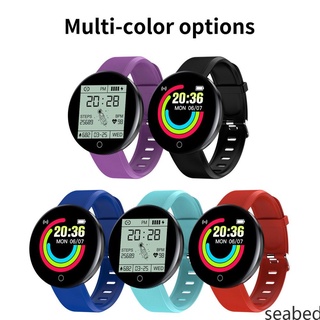smart watch 1.44 pulgadas redondo presión arterial monitor de ritmo cardíaco hombres fitness tracker smartwatch android ios mujeres moda electron reloj seabed