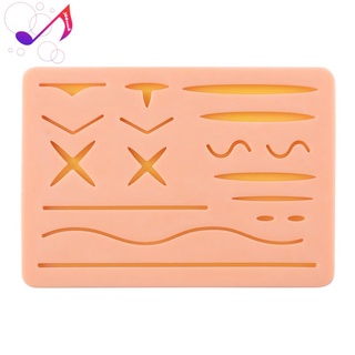Silicone Skin Suture Training Pad Suture Training Kit Suture Pad Accessories for Practice and Training Use