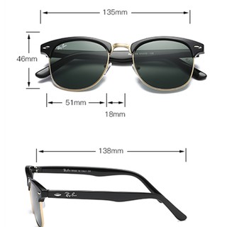R3016-G gafas de sol clásicas para mujer/hombre (7)