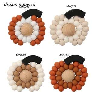 dreamingby.co Baby Nursing Bracelets Silicone Teether Teething Rattles Toys Baby Teether Bracelets Nursing Toys Gift