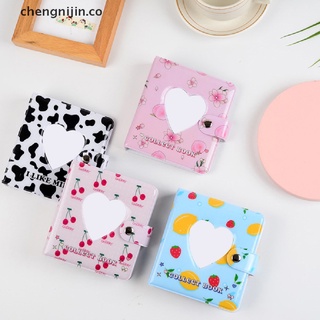 【CC】 Photo Album Cover & Inner Pages PVC Hollow Love Heart Binder Photocard Holder .