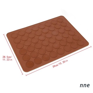 nne. Silicone Macaron Mat Cupcake Biscuit Cookies Muffin Baking Moulds Bakeware Tools