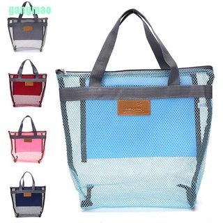【mao】Mom Baby Storage Bag Swimming Mesh Beach Bag Travel Clothing Storage Fitness Bag (1)