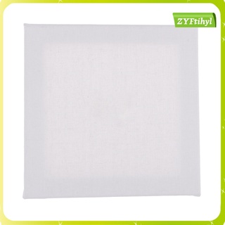 Blank Stretched Canvas Panel Board Cotton for DIY Acrylic Painting, Oil Paints