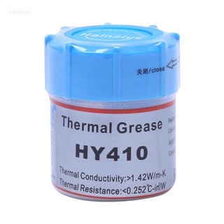 Kel 10g Hy410-Cn10 Pasta Térmica Cpu Chipset Cooling compuesto de silicona Pasta 1.42w
