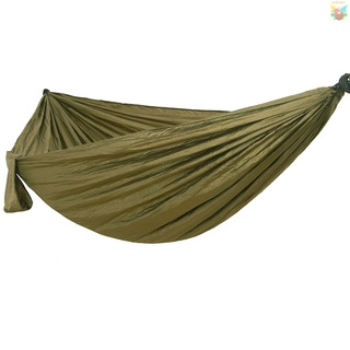 hammock acampar portátil nailon parachute con cintas de árbol mosquetones para senderismo mochila de viaje playa