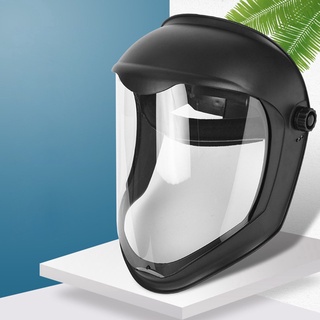 Face Shield Helmet w/Clear Visor UV Blocking Safety Grinding Welding Helmet