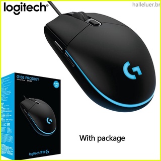 Mouse Óptico 100% 8000 DPI con cable para juegos Logitech G102 PRODIGY versión global