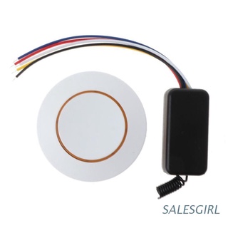 SALESGIRL 1Set RF Receiver Module Transmitter Light Lamp Switch Yellow 1CH Remote 5V-12V