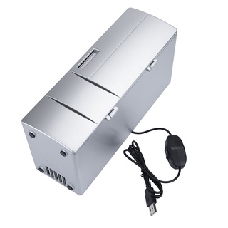 Mini enfriador portátil USB de escritorio mini refrigerador refrigerador congelador refrigerador refrigerador