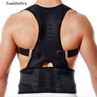 Fuelthefire Corrector de postura soporte magnético espalda hombro cinturón para hombres mujeres agradable compras (1)