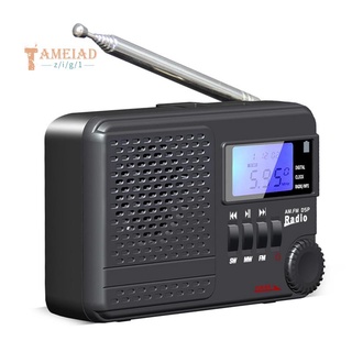 Radio Fm Am/radio Fm Portátil radio recargable radio Digital con audífonos