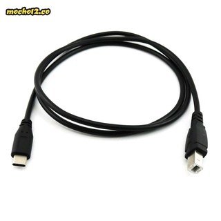 USB-C USB 3.1 tipo C macho a USB 2.0 B tipo macho Cable de datos Cable de impresión