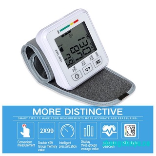 [zhong] Monitor de presión arterial Digital automático para muñeca BP/dispositivo de prueba para el hogar (9)