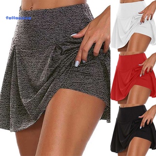 En stockx Shorts deportivos sudor absorbentes de doble capa de nailon Workout Skorts faldas Para correr pantalones cortos deportivos Para niña