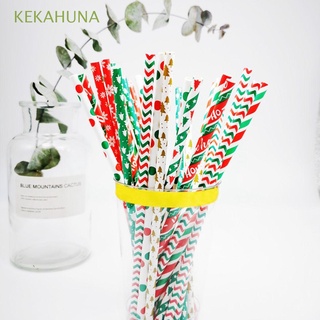 kekahuna bubble té navidad decoración año nuevo fiesta suministros beber pajitas vajilla desechable biodegradable 25pcs batido multicolor bar herramientas