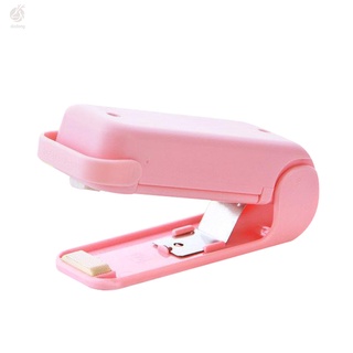mini sellador portátil para el hogar de plástico de alimentos aperitivos bolsa de embalaje de alimentos de cocina bolsa de almacenamiento clips