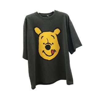 Mujer Sumer camiseta de manga corta suelta pareja T-shirt impresión Animal lindo estudiante camiseta (7)